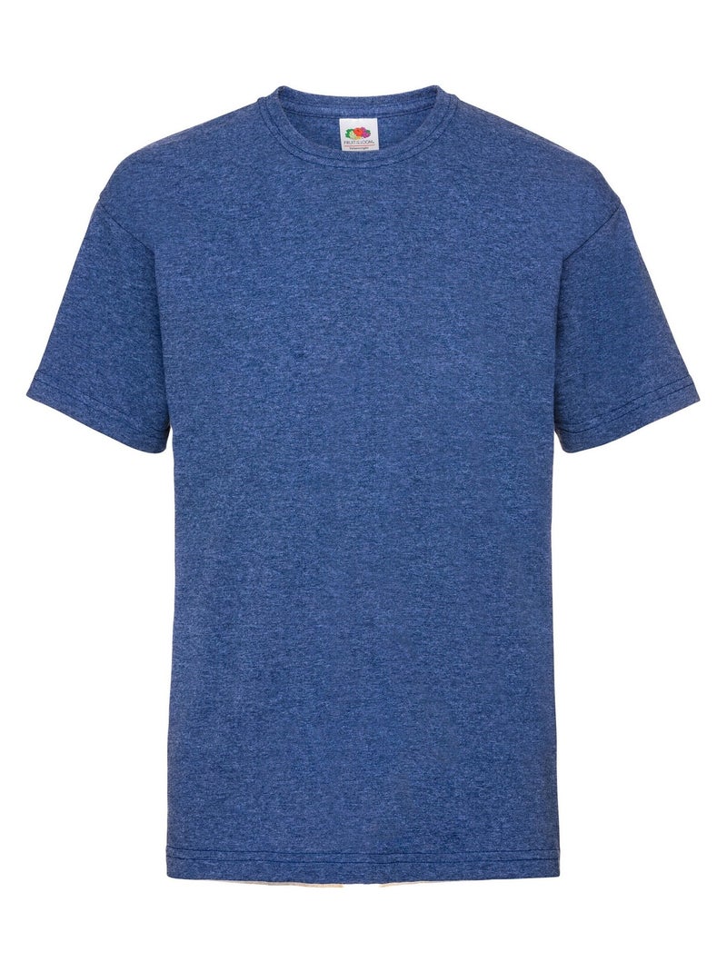 FruÇa of the Loom - T-shirt VALUEWEIGHT Bleu - Kiabi
