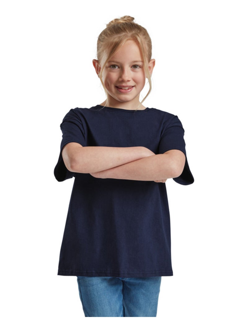 FruÇa of the Loom - T-shirt VALUEWEIGHT Bleu marine - Kiabi
