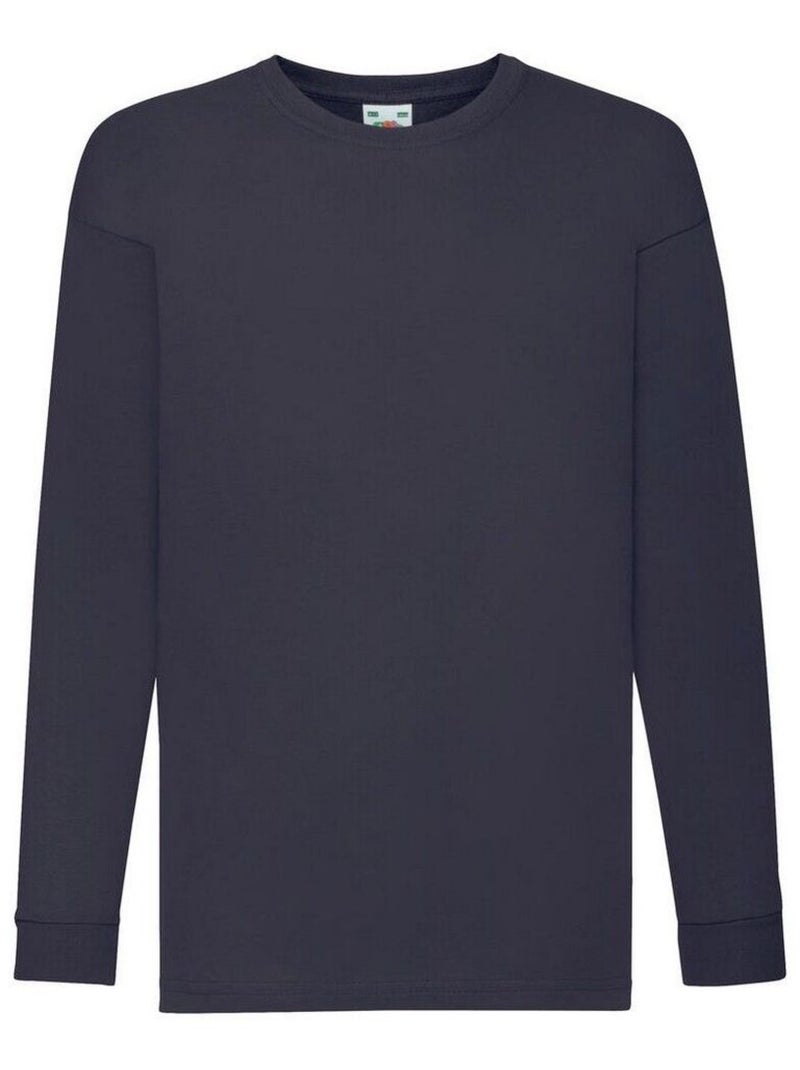 FruÇa of the Loom - T-shirt VALUEWEIGHT Bleu nuit - Kiabi
