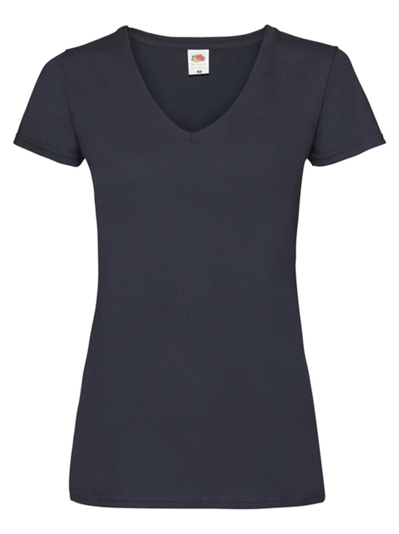 FruÇa of the Loom - T-shirt VALUEWEIGHT Bleu nuit - Kiabi