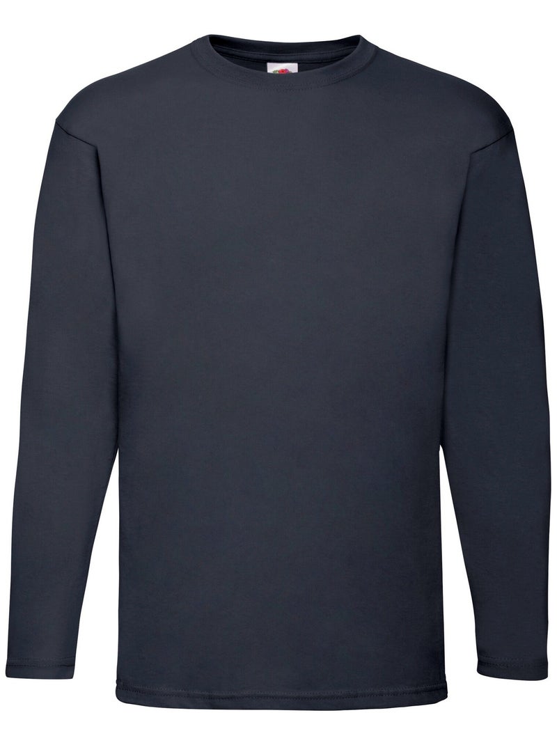 FruÇa of the Loom - T-shirt VALUEWEIGHT Bleu nuit - Kiabi