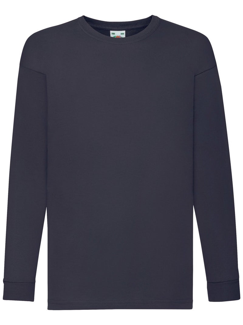 FruÇa of the Loom - T-shirt VALUEWEIGHT Bleu nuit - Kiabi