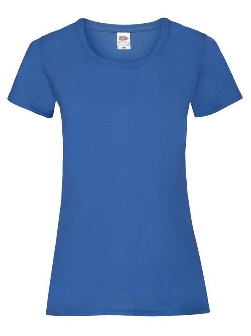 FruÇa of the Loom - T-shirt VALUEWEIGHT Bleu roi - Kiabi