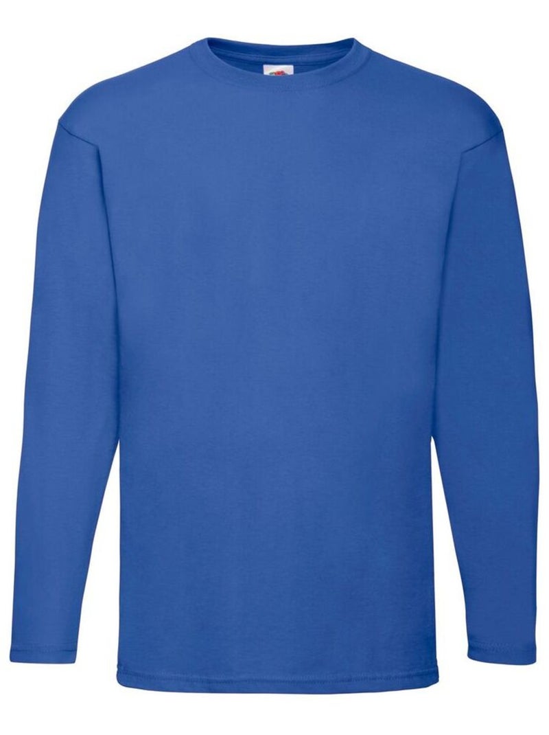 FruÇa of the Loom - T-shirt VALUEWEIGHT Bleu roi - Kiabi