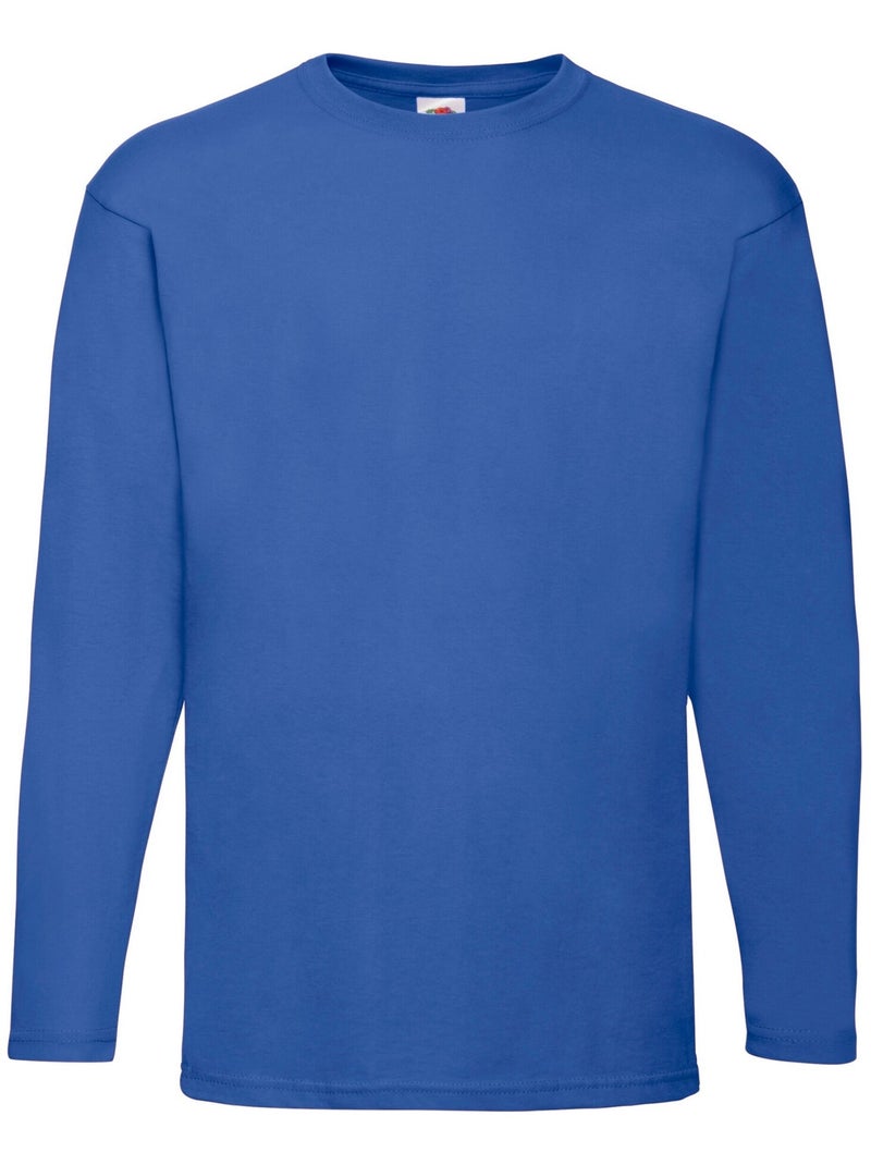 FruÇa of the Loom - T-shirt VALUEWEIGHT Bleu roi - Kiabi