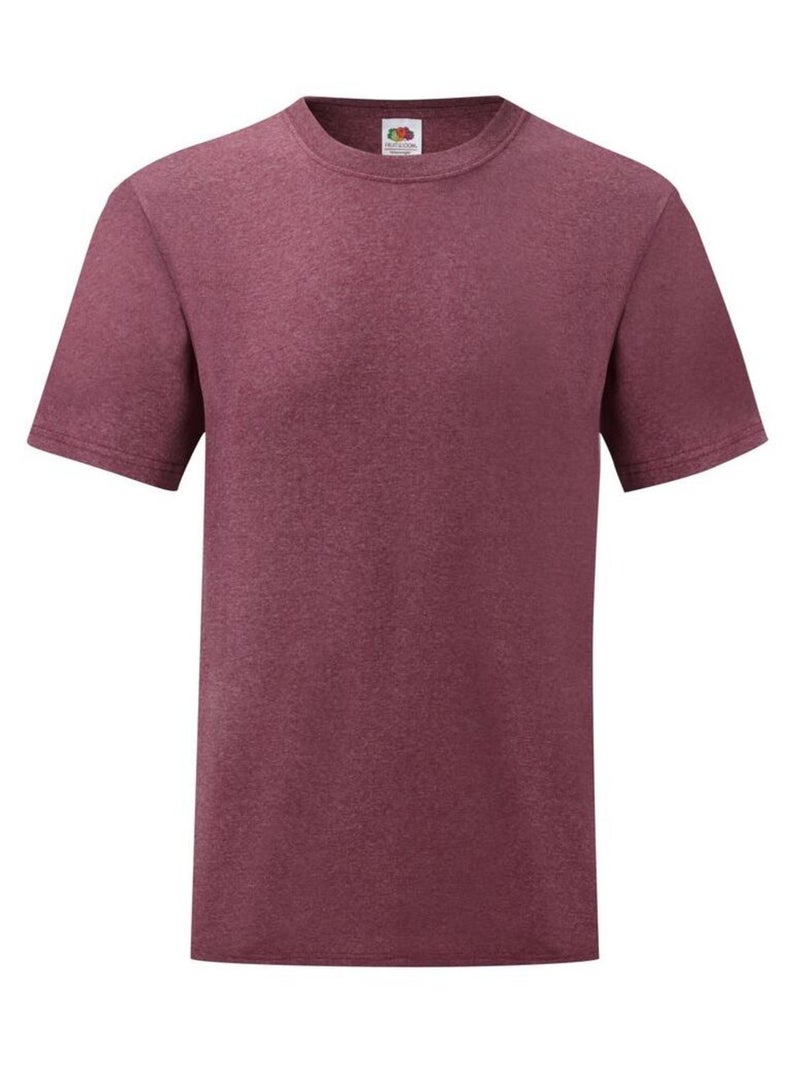 FruÇa of the Loom - T-shirt VALUEWEIGHT Bordeaux - Kiabi