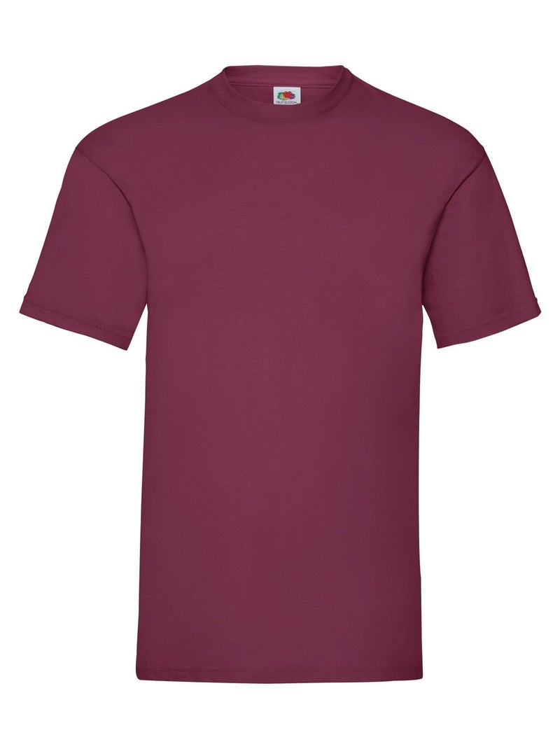 FruÇa of the Loom - T-shirt VALUEWEIGHT Bordeaux - Kiabi