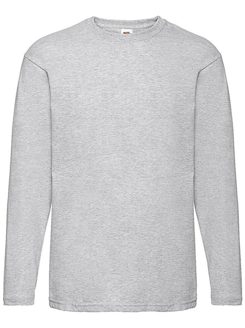 FruÇa of the Loom - T-shirt VALUEWEIGHT Gris chiné - Kiabi