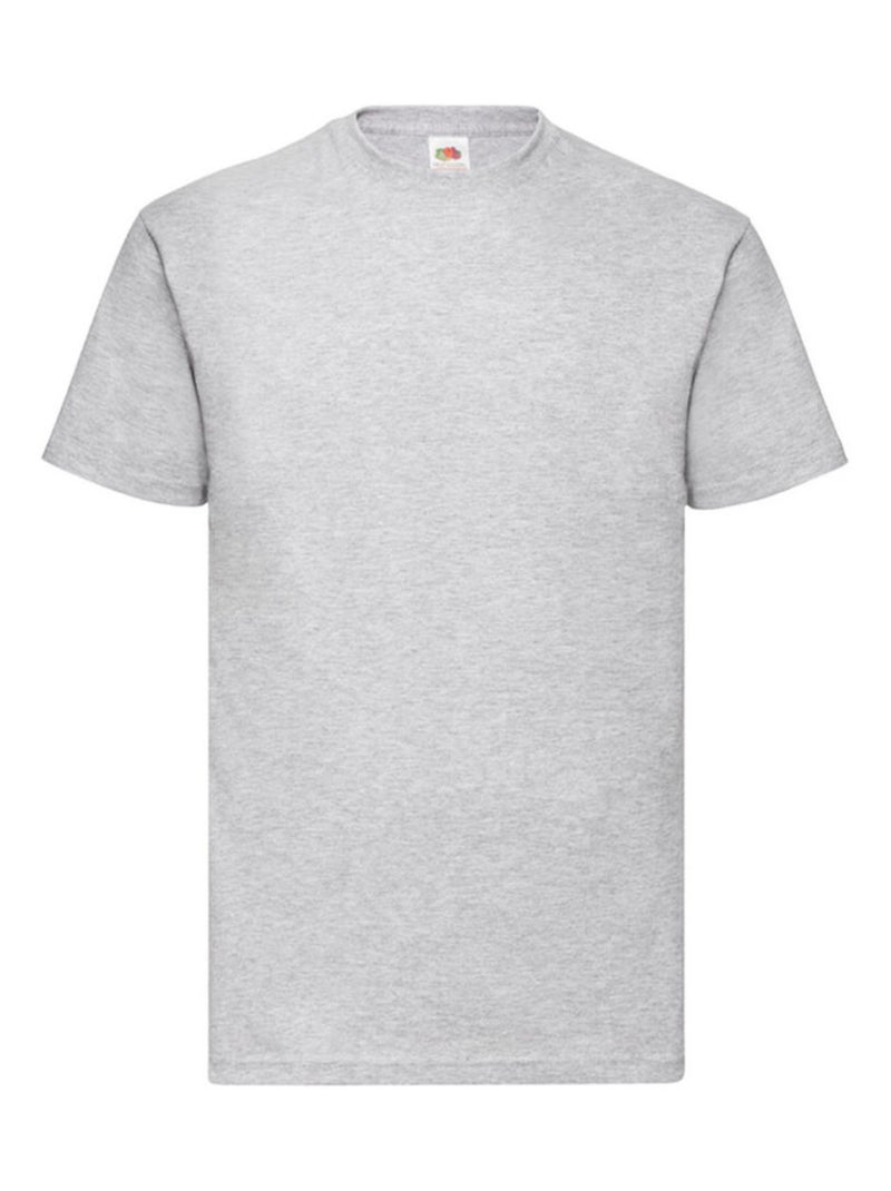 FruÇa of the Loom - T-shirt VALUEWEIGHT Gris chiné - Kiabi