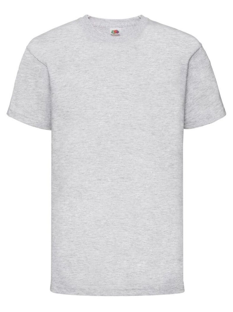FruÇa of the Loom - T-shirt VALUEWEIGHT Gris chiné - Kiabi