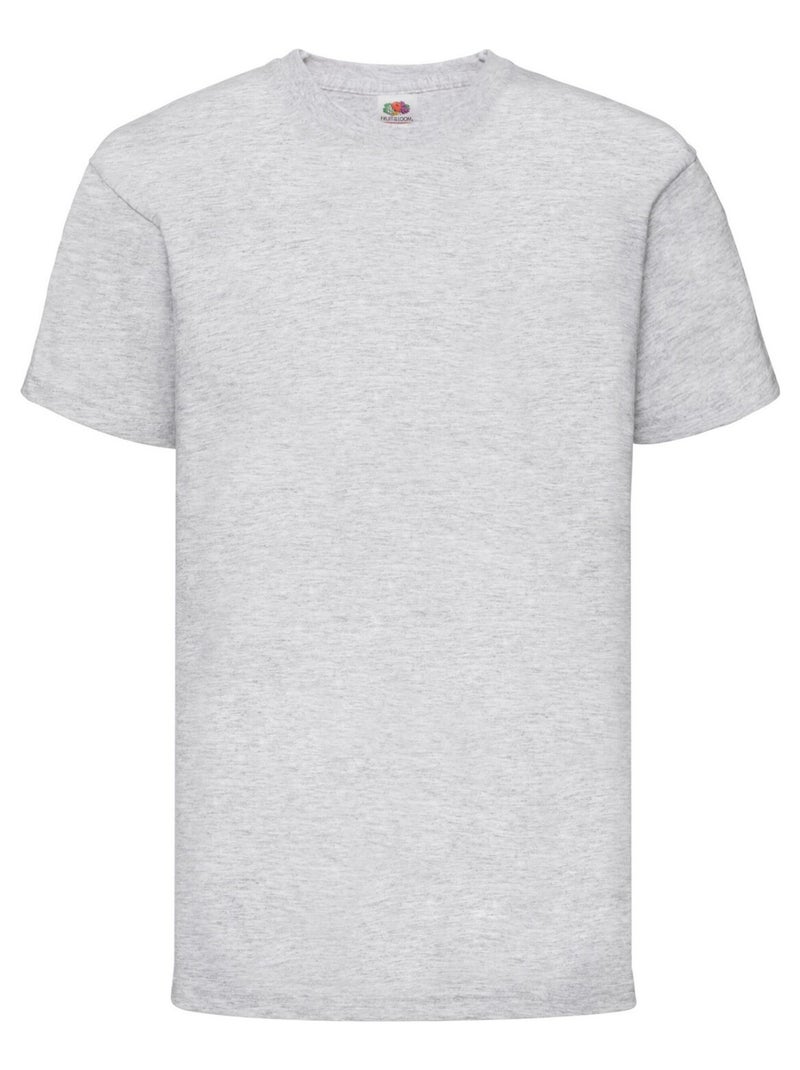 FruÇa of the Loom - T-shirt VALUEWEIGHT Gris chiné - Kiabi