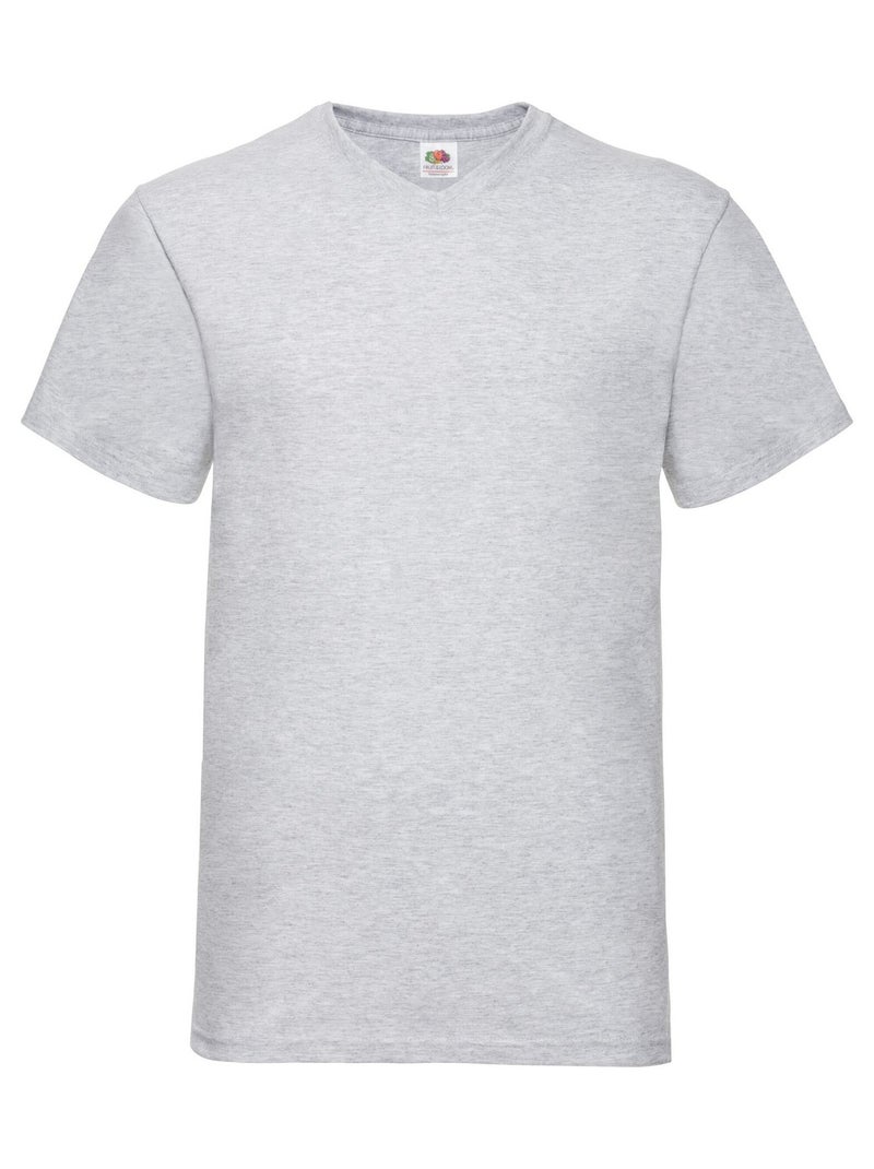 FruÇa of the Loom - T-shirt VALUEWEIGHT Gris chiné - Kiabi
