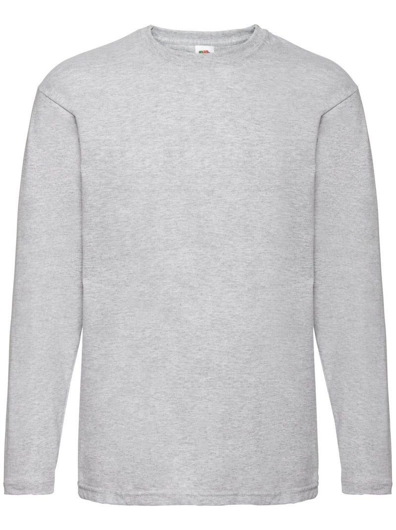 FruÇa of the Loom - T-shirt VALUEWEIGHT Gris chiné - Kiabi