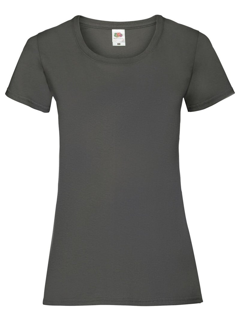 FruÇa of the Loom - T-shirt VALUEWEIGHT Gris - Kiabi