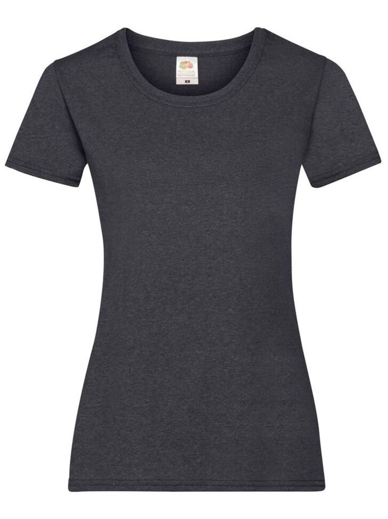 FruÇa of the Loom - T-shirt VALUEWEIGHT Gris foncé - Kiabi