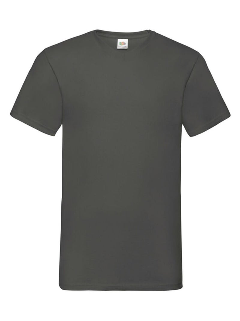 FruÇa of the Loom - T-shirt VALUEWEIGHT Gris foncé - Kiabi