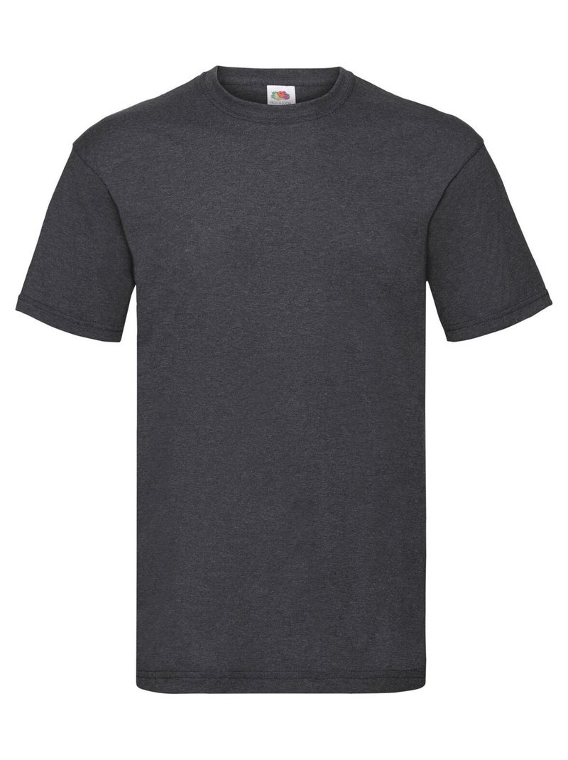 FruÇa of the Loom - T-shirt VALUEWEIGHT Gris foncé - Kiabi