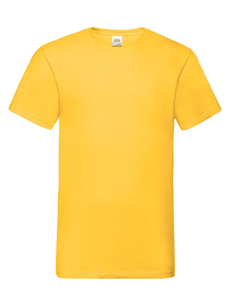 FruÇa of the Loom - T-shirt VALUEWEIGHT Jaune - Kiabi