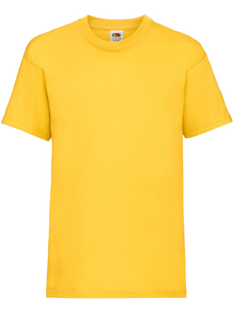 FruÇa of the Loom - T-shirt VALUEWEIGHT Jaune - Kiabi