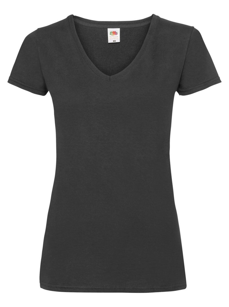 FruÇa of the Loom - T-shirt VALUEWEIGHT Noir - Kiabi