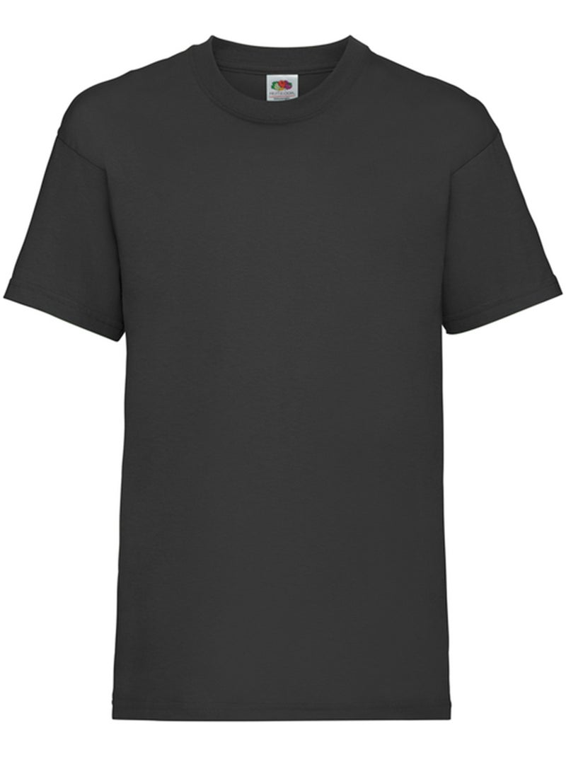 FruÇa of the Loom - T-shirt VALUEWEIGHT Noir - Kiabi