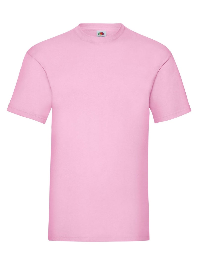 FruÇa of the Loom - T-shirt VALUEWEIGHT Rose clair - Kiabi