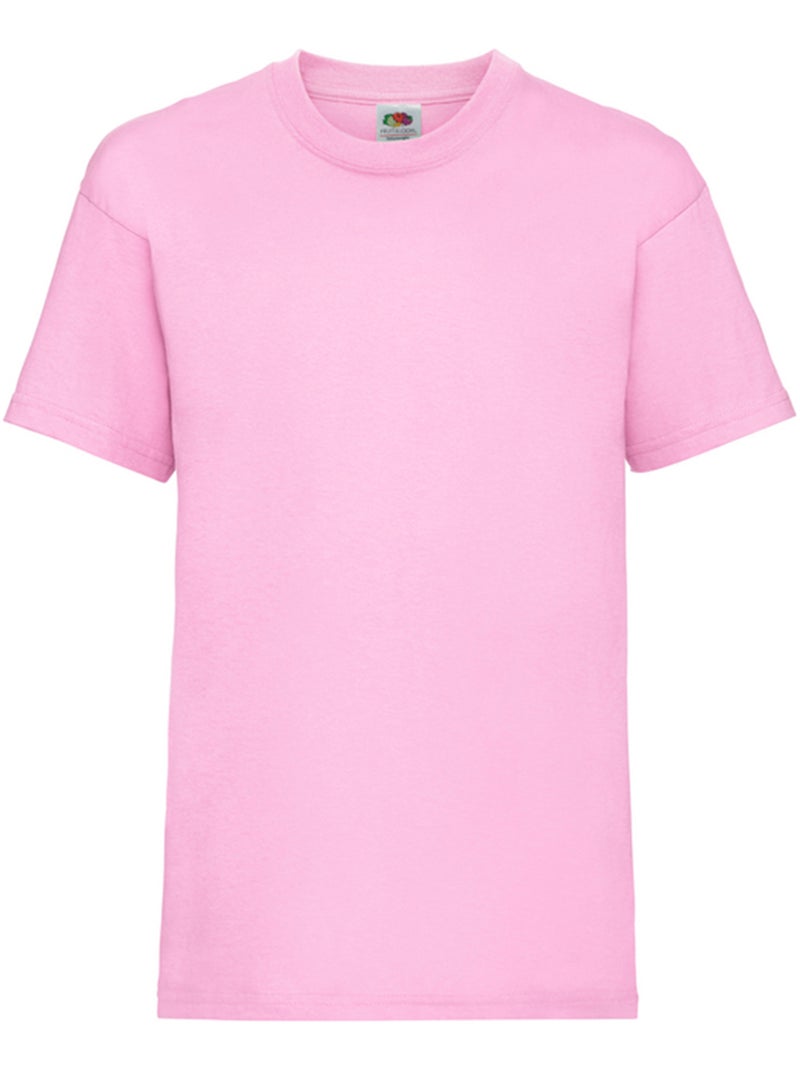 FruÇa of the Loom - T-shirt VALUEWEIGHT Rose clair - Kiabi