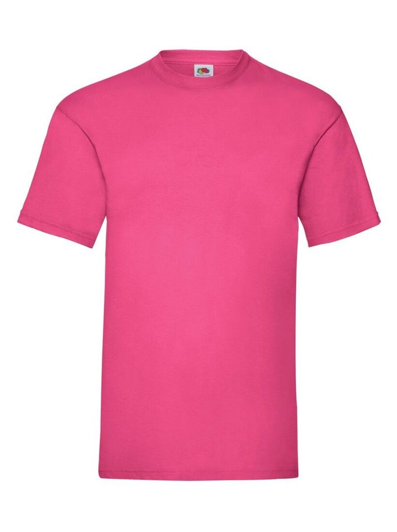 FruÇa of the Loom - T-shirt VALUEWEIGHT Rose fushia - Kiabi
