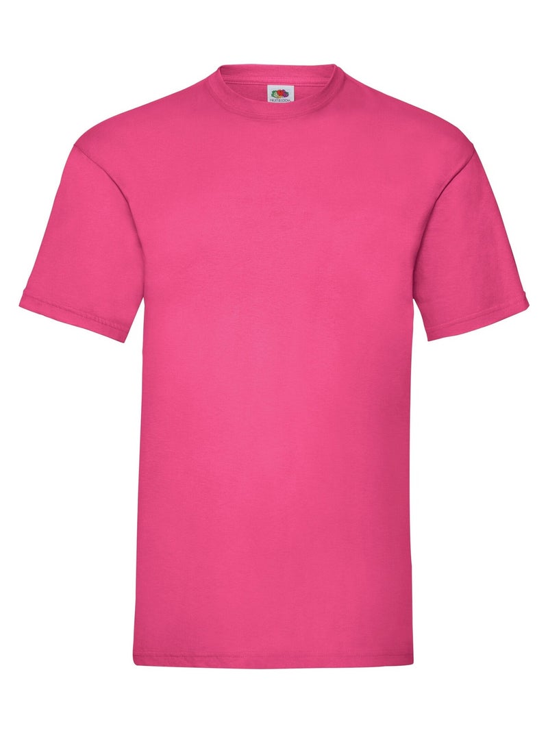 FruÇa of the Loom - T-shirt VALUEWEIGHT Rose fushia - Kiabi