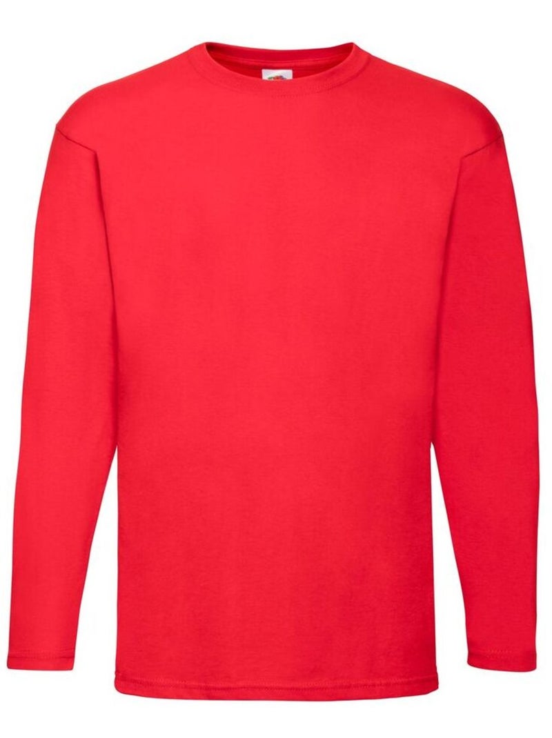 FruÇa of the Loom - T-shirt VALUEWEIGHT Rouge - Kiabi