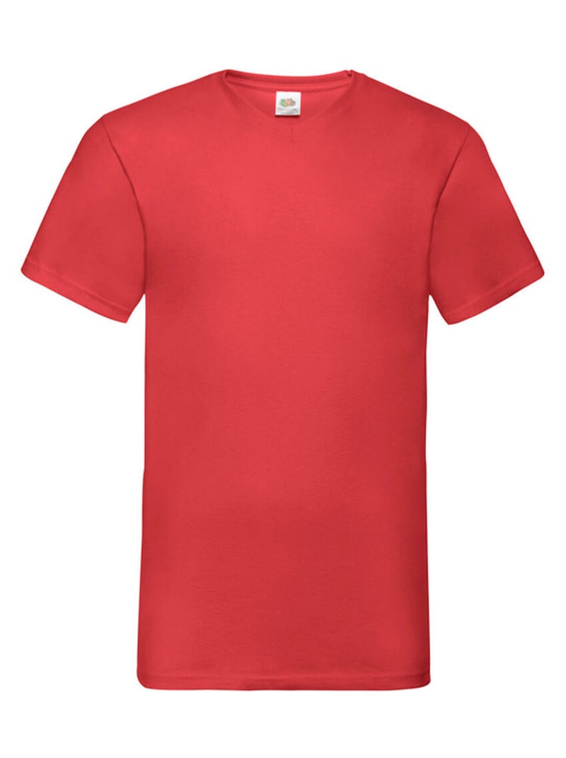 FruÇa of the Loom - T-shirt VALUEWEIGHT Rouge - Kiabi
