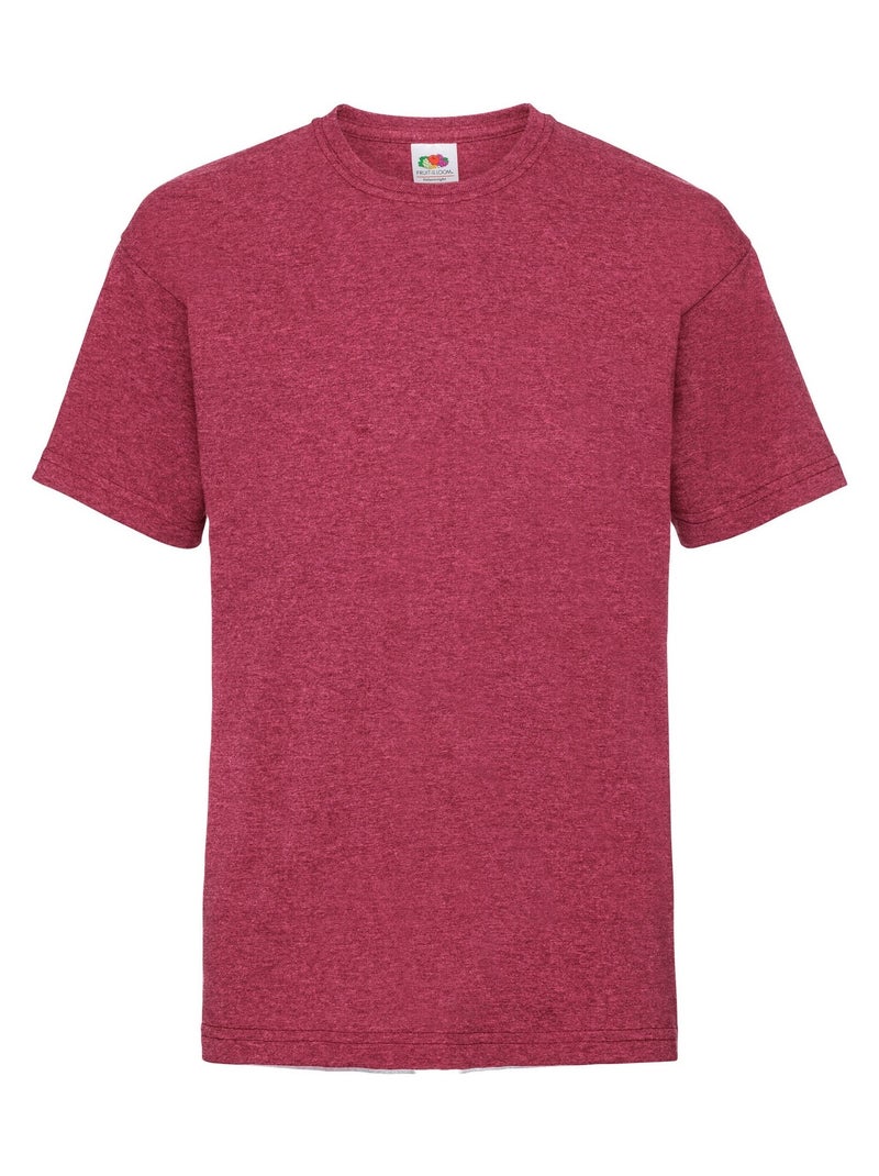 FruÇa of the Loom - T-shirt VALUEWEIGHT Rouge - Kiabi