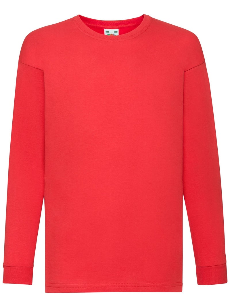 FruÇa of the Loom - T-shirt VALUEWEIGHT Rouge - Kiabi