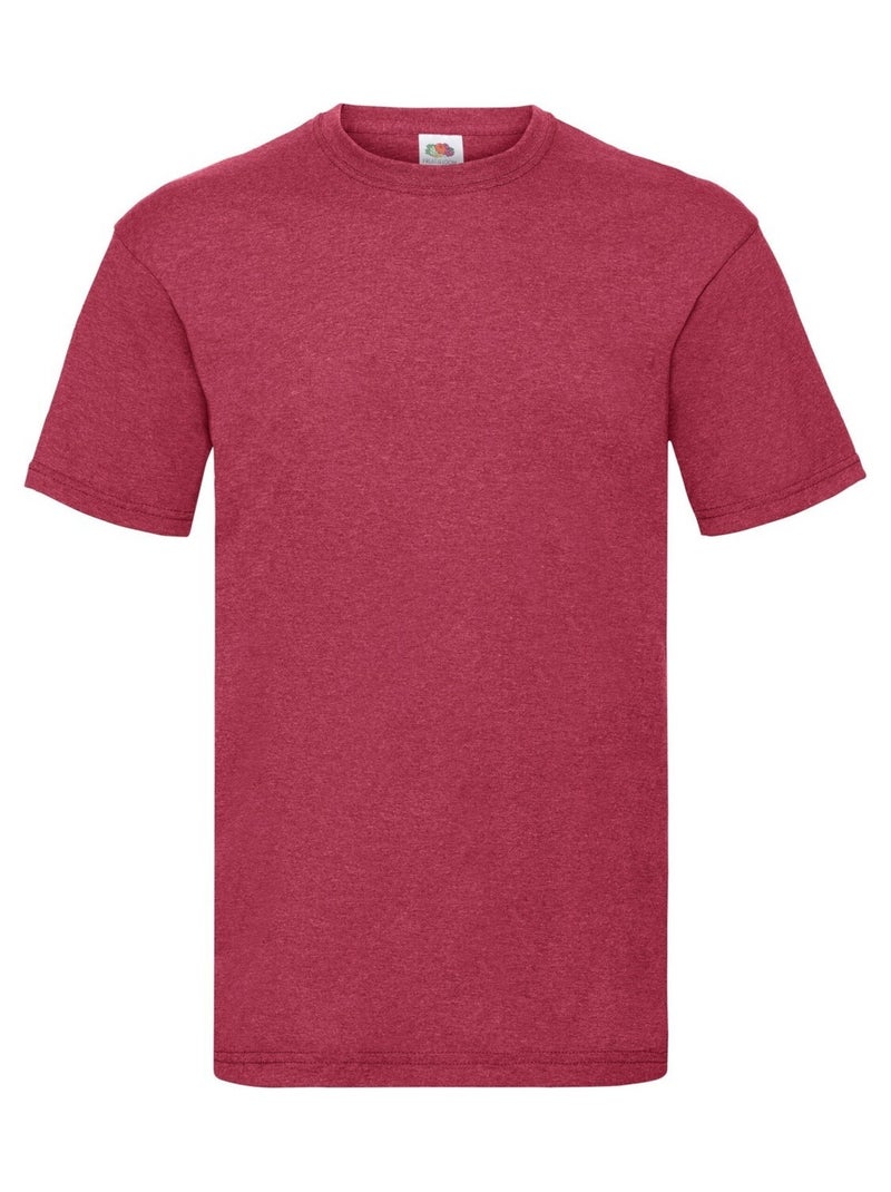 FruÇa of the Loom - T-shirt VALUEWEIGHT Rouge - Kiabi