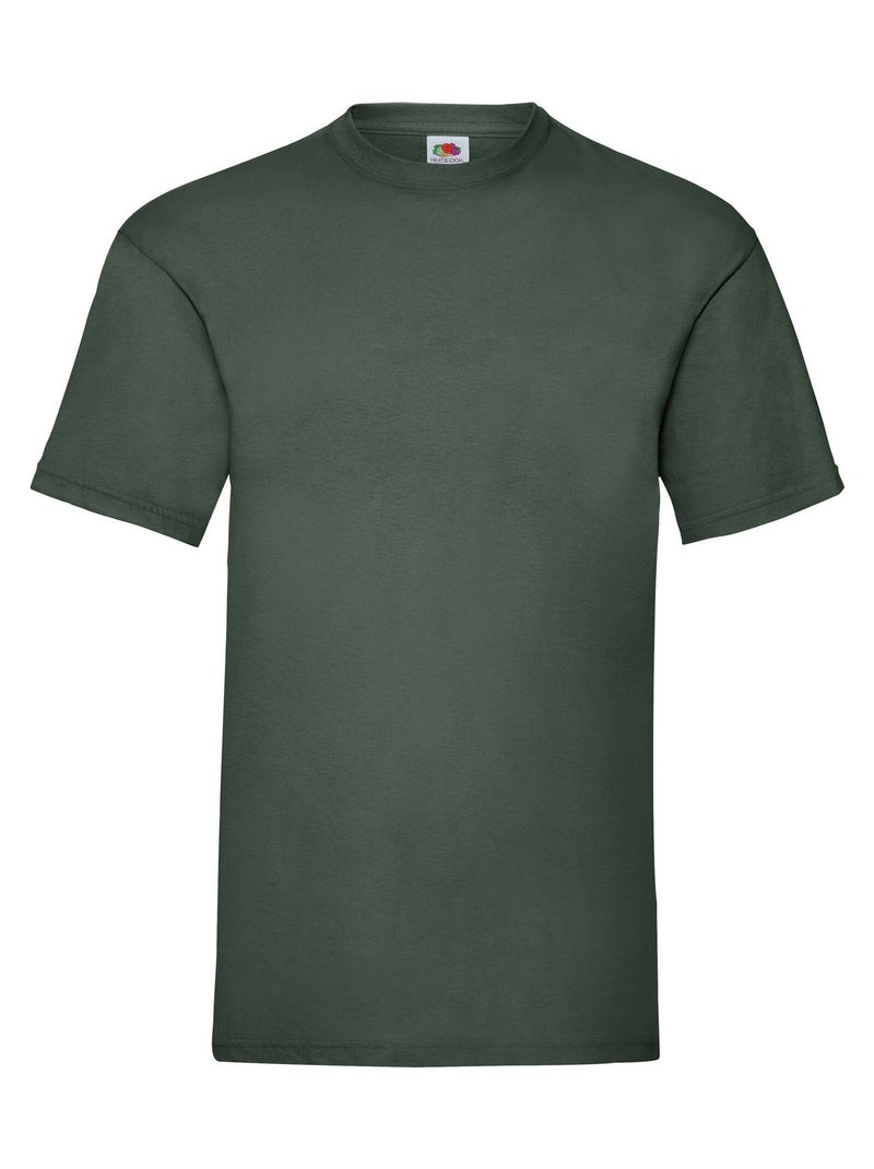 FruÇa of the Loom - T-shirt VALUEWEIGHT Vert bouteille - Kiabi
