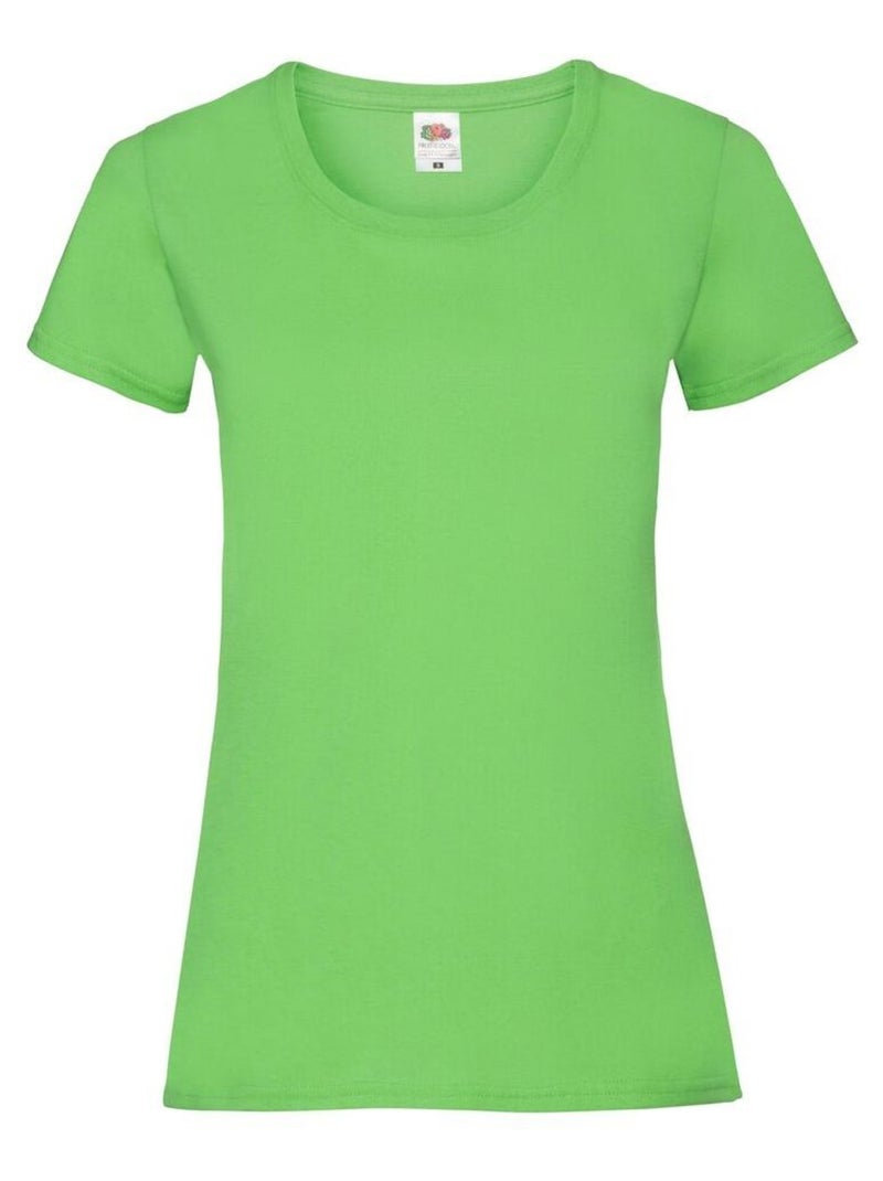 FruÇa of the Loom - T-shirt VALUEWEIGHT Vert - Kiabi