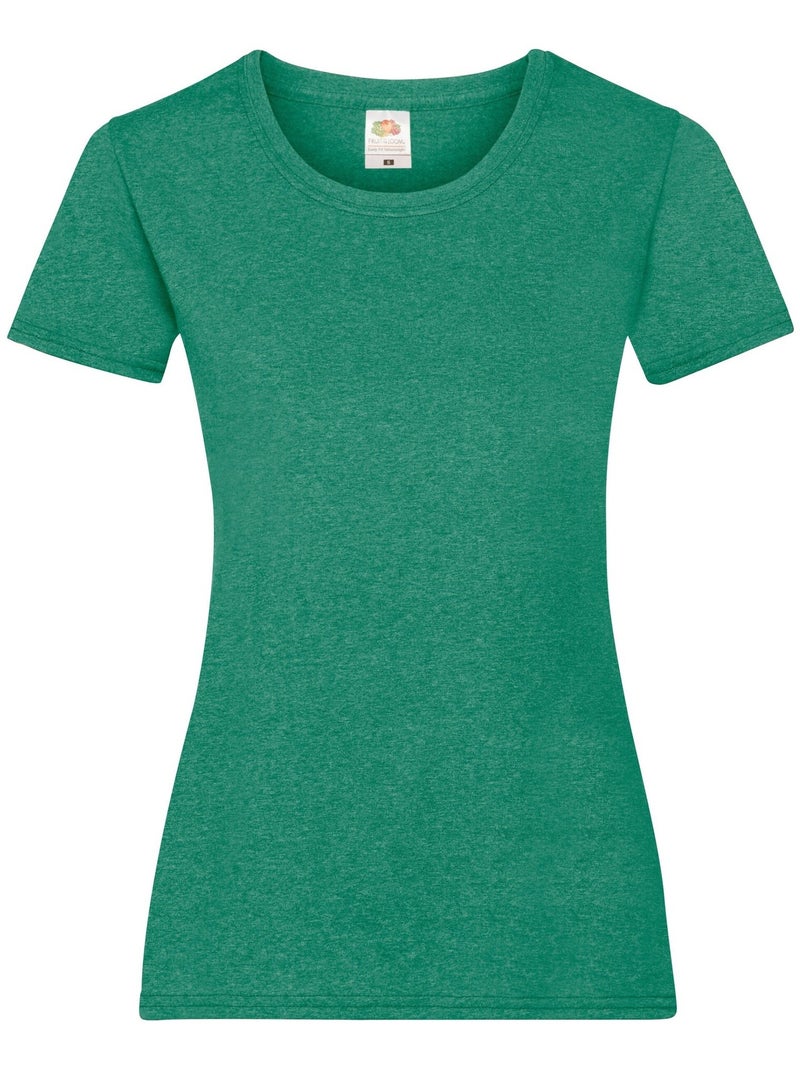 FruÇa of the Loom - T-shirt VALUEWEIGHT Vert - Kiabi