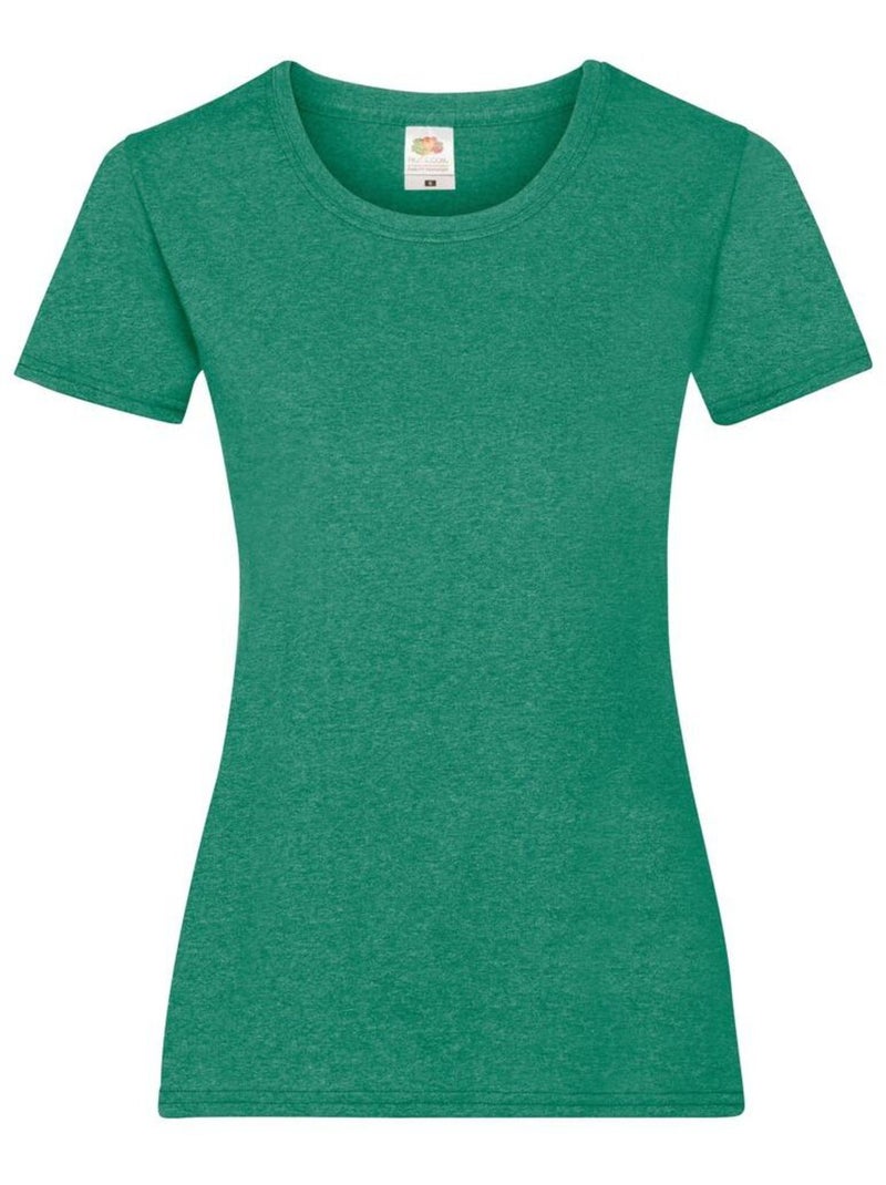 FruÇa of the Loom - T-shirt VALUEWEIGHT Vert forêt - Kiabi