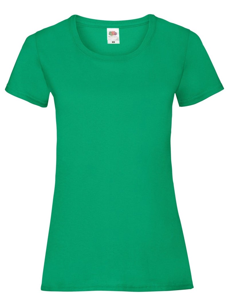 FruÇa of the Loom - T-shirt VALUEWEIGHT Vert jade - Kiabi