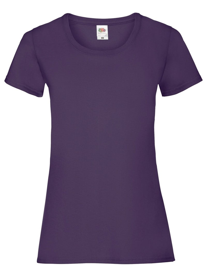 FruÇa of the Loom - T-shirt VALUEWEIGHT Violet - Kiabi
