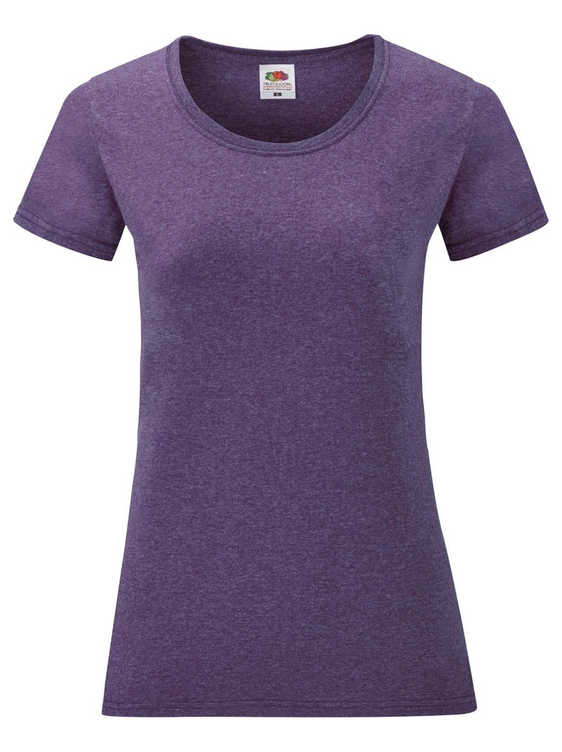 FruÇa of the Loom - T-shirt VALUEWEIGHT Violet foncé - Kiabi