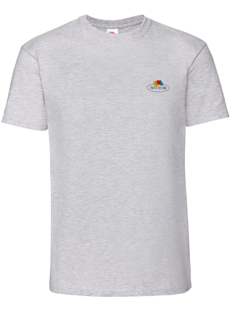 FruÇa of the Loom - T-shirt VINTAGE Gris chiné - Kiabi