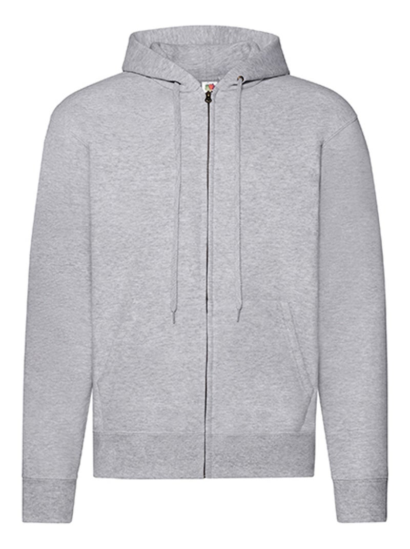 FruÇa of the Loom - Veste à capuche CLASSIC Gris chiné - Kiabi
