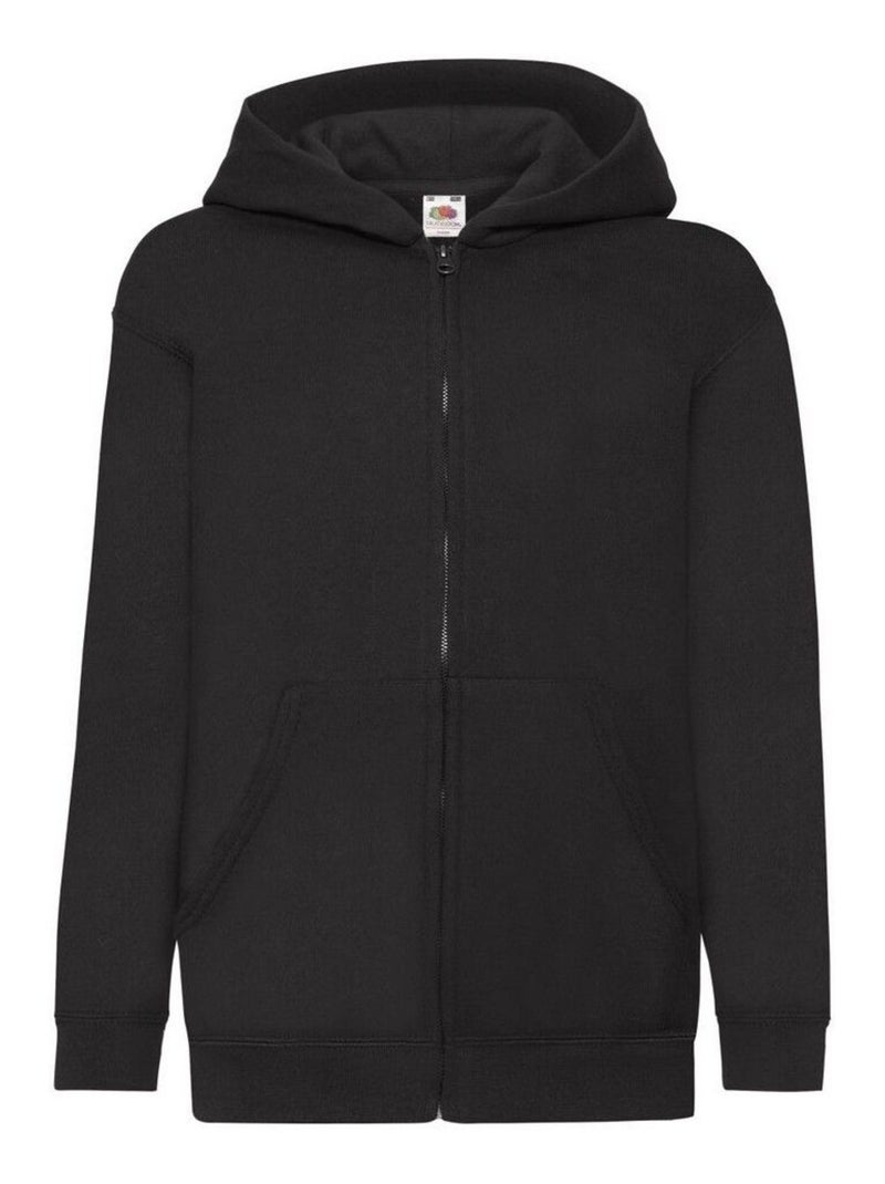 FruÇa of the Loom - Veste à capuche CLASSIC Noir - Kiabi