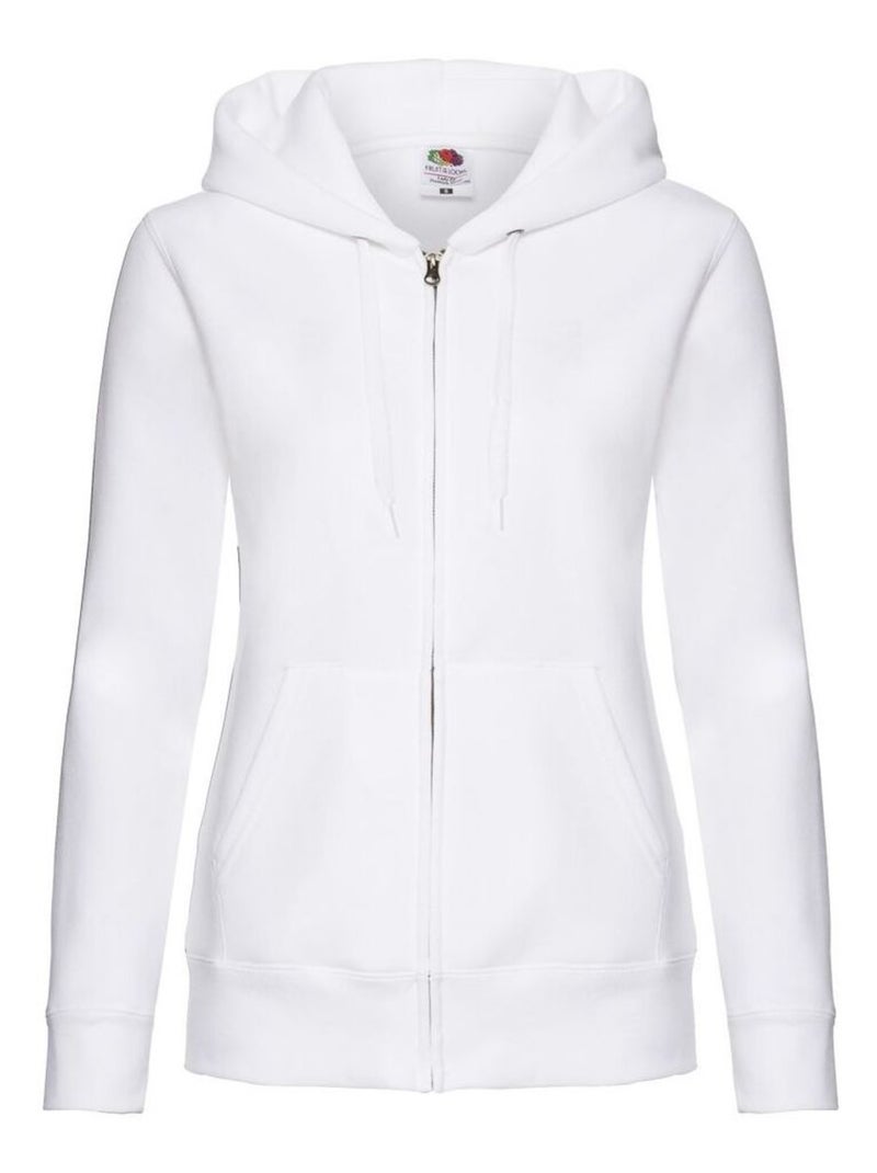 FruÇa of the Loom - Veste de survêtement PREMIUM Blanc - Kiabi