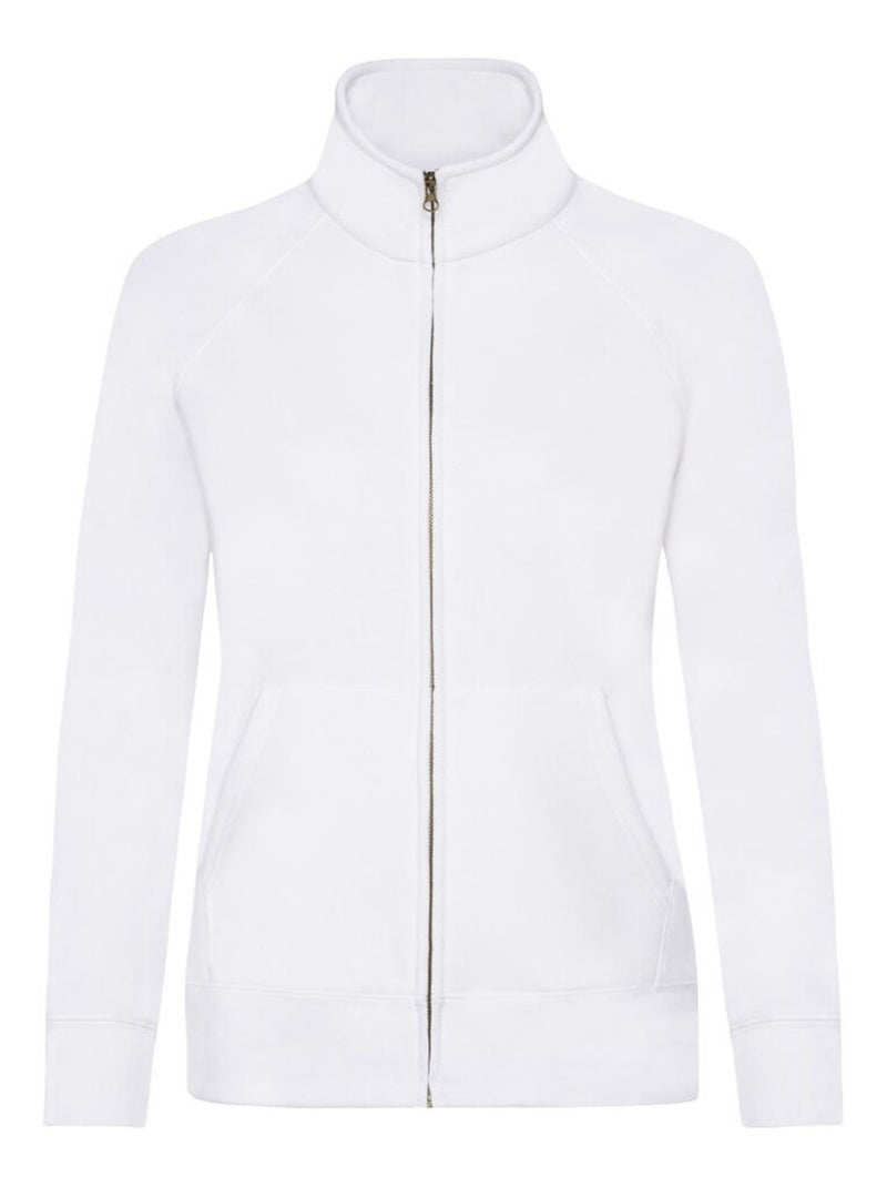 FruÇa of the Loom - Veste de survêtement PREMIUM Blanc - Kiabi