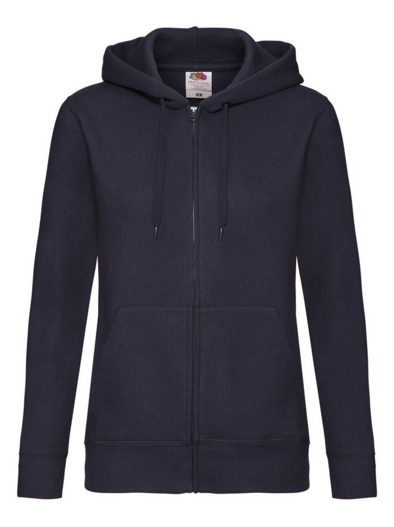 FruÇa of the Loom - Veste de survêtement PREMIUM Bleu nuit - Kiabi