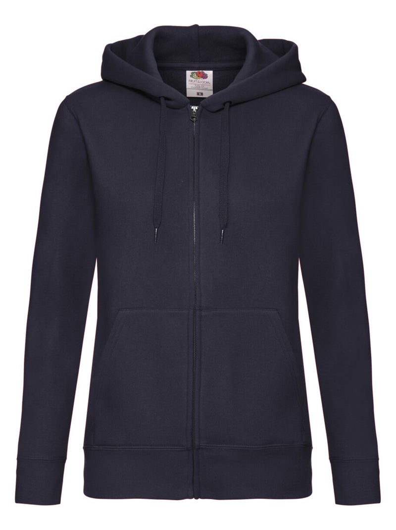 FruÇa of the Loom - Veste de survêtement PREMIUM Bleu nuit - Kiabi