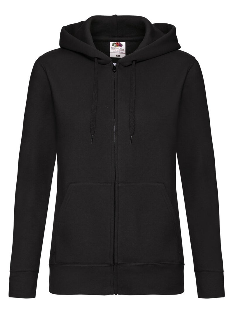 FruÇa of the Loom - Veste de survêtement PREMIUM Noir - Kiabi