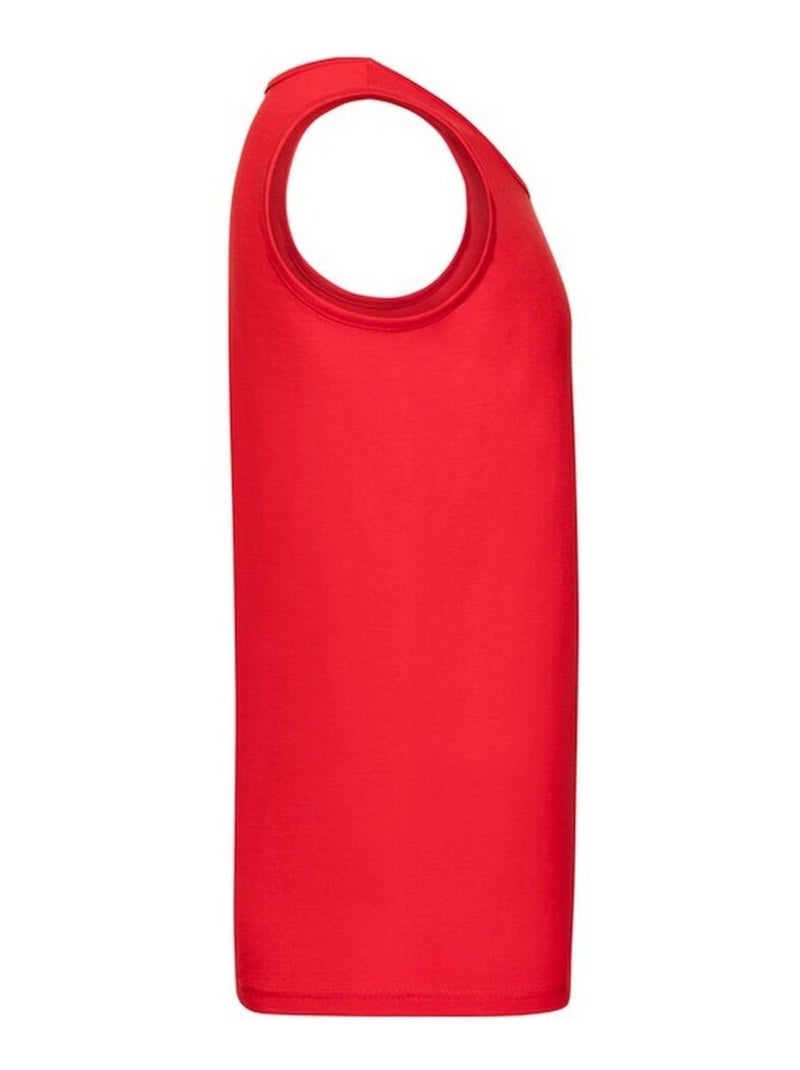 Fruit of the Loom - Débardeur VALUEWEIGHT Rouge - Kiabi